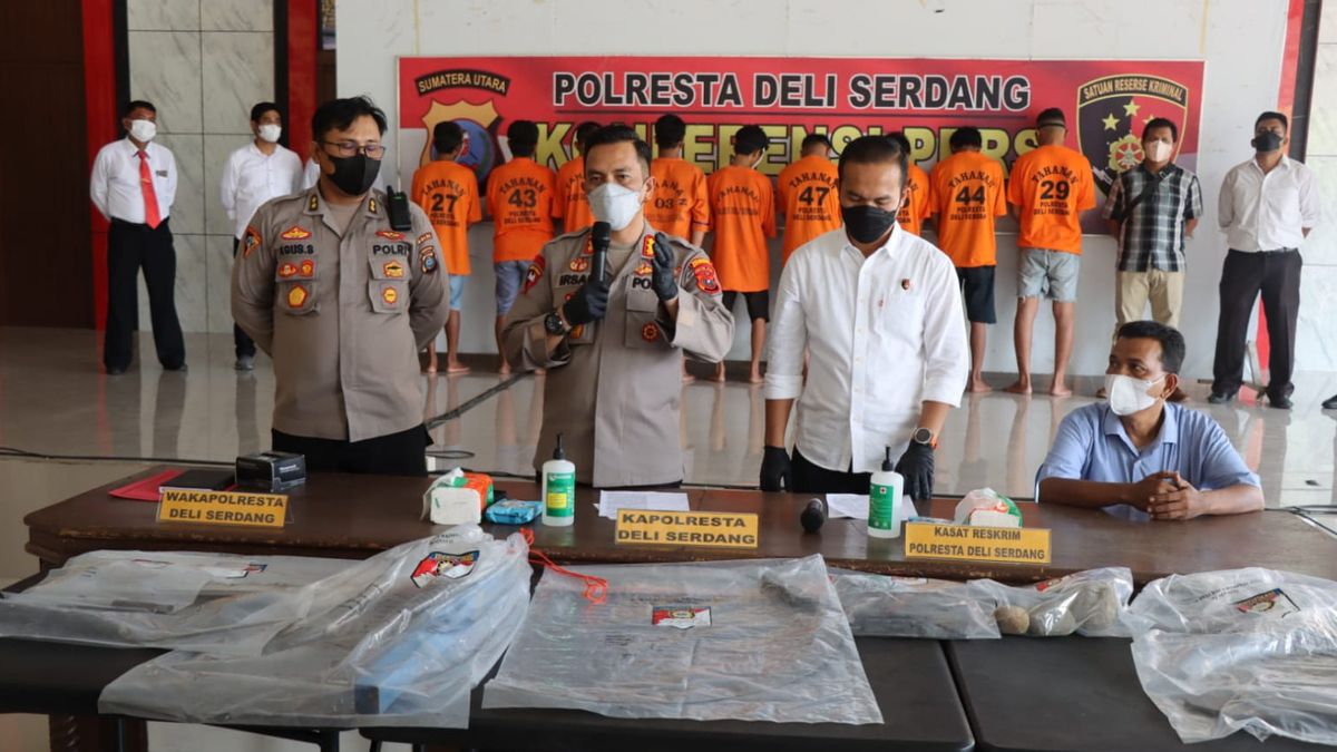 Cafe In Deli Serdang Rugged By Motorcycle Gangs Revenge, 9 Students Become Suspects
