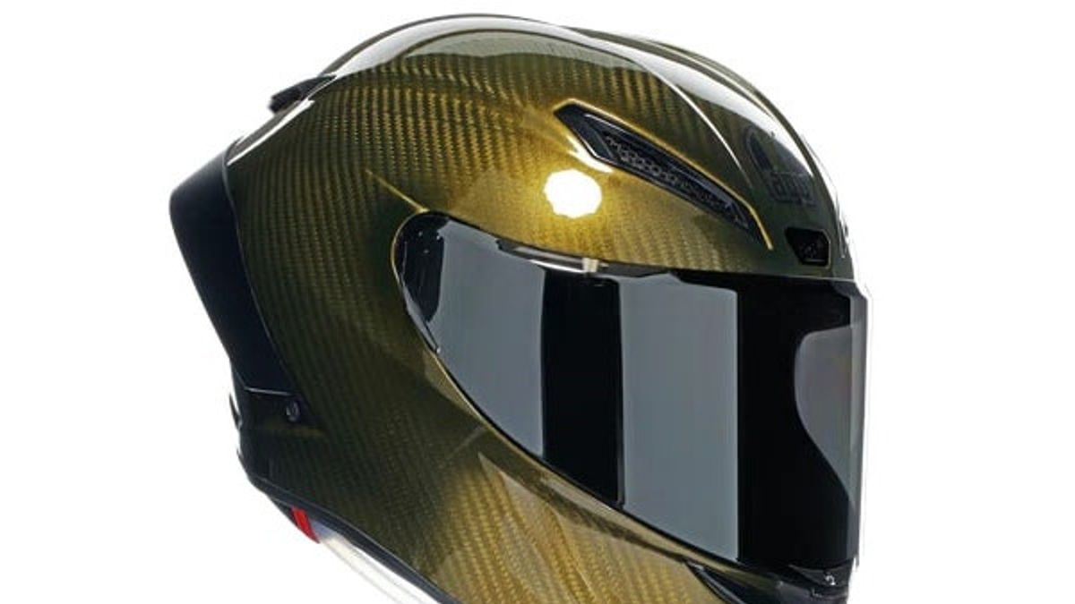 AGV Releases GP Pista Helmet RR Oro Exclusive Edition, Aerox 155 ABS Equivalent Price