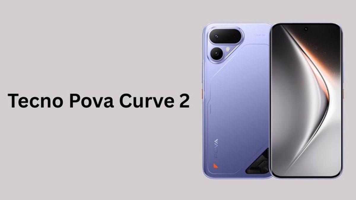 TECNO POVA Curve 2 5G Meluncur, Baterai 8000mAh dalam Bodi Super Tipis 7.42mm