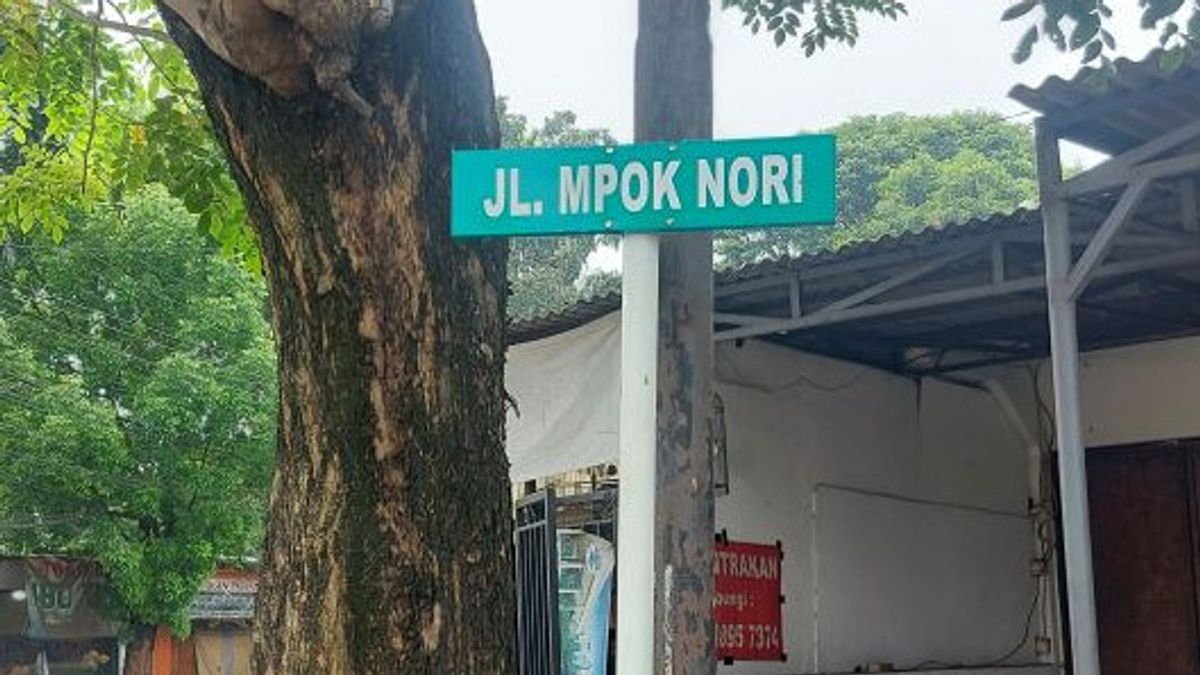ベタウィのアーティスト、ハジ・ボキールとムポック・ノリが東ジャカルタのストリートネームに