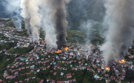 Prajuritnya Tewas Tertembak: Rezim Militer Myanmar Serang Ratusan Bangunan, Termasuk Gereja dengan Artileri