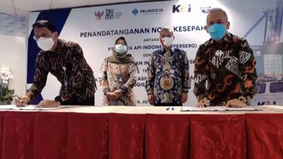 KAI和Pelindo III在中爪哇和东爪哇省进行资产优化合作