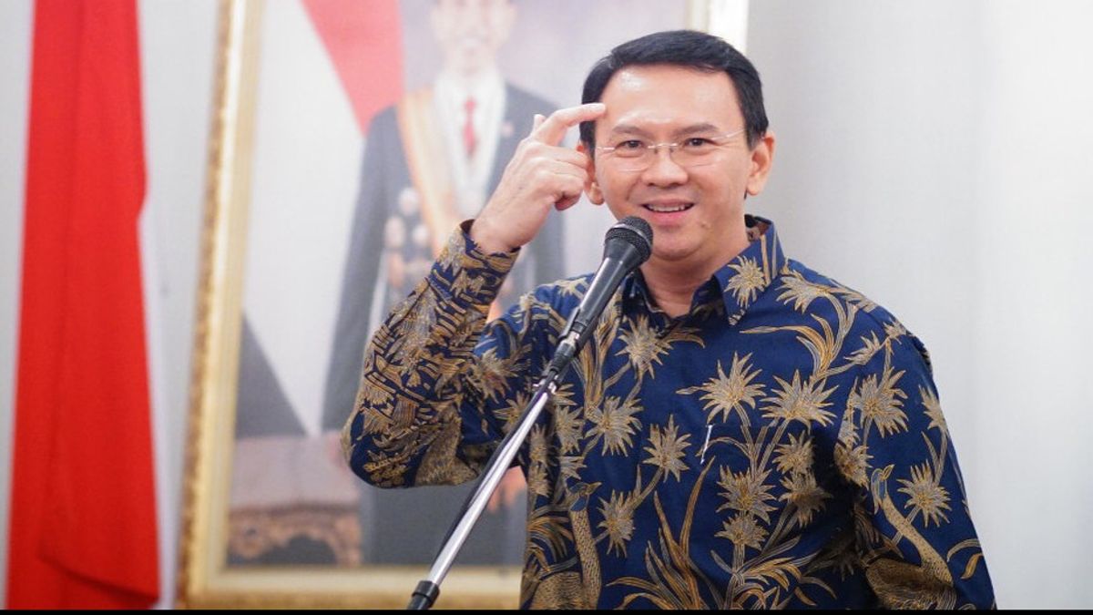 Appeler Peruri Comme 'Python Snake', Ahok: Tout A Des Minutes Et Des Enregistrements