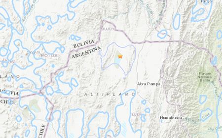 Gempa Argentina, Magnitudo 5,6