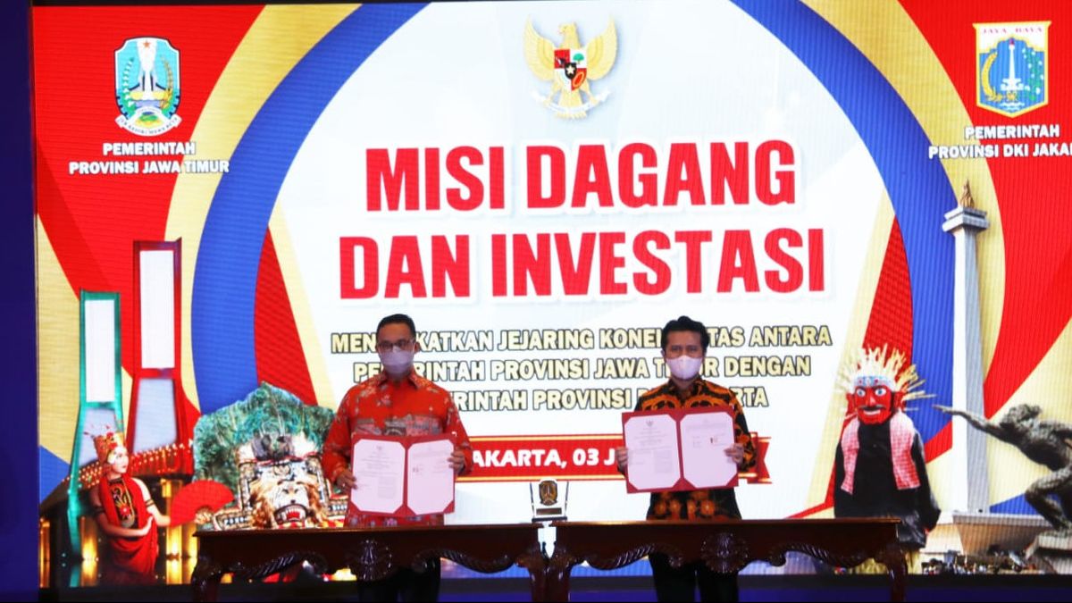 DKI Beli Bahan Pangan ke Jatim Rp3,9 Miliar