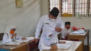 Ujian Madrasah di Ulu Barumun Dipantau Langsung Kakan Kemenag