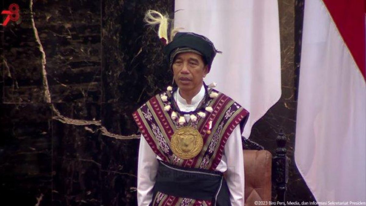 History And Meaning Of The Traditional Tanimbar Clothes That Jokowi Was Wearing When Attending The 2023 MPR Annual Session