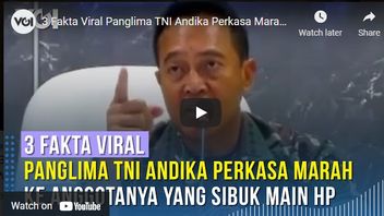 Video: 3 Viral Facts About TNI Commander Andika Perkasa Angry At His Members Who Are Busy Playing Mobile Phones