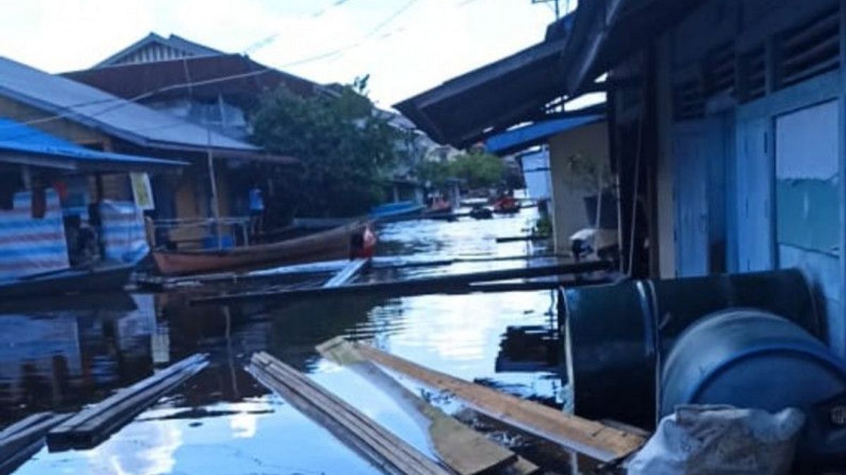  Banjir di Kapuas Hulu Kalbar Kini Rendam 3.362 Rumah Warga Pesisir