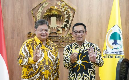 Golkar Sodorkan Nama Airlangga dan Ridwan Kamil Dampingi Capres Prabowo