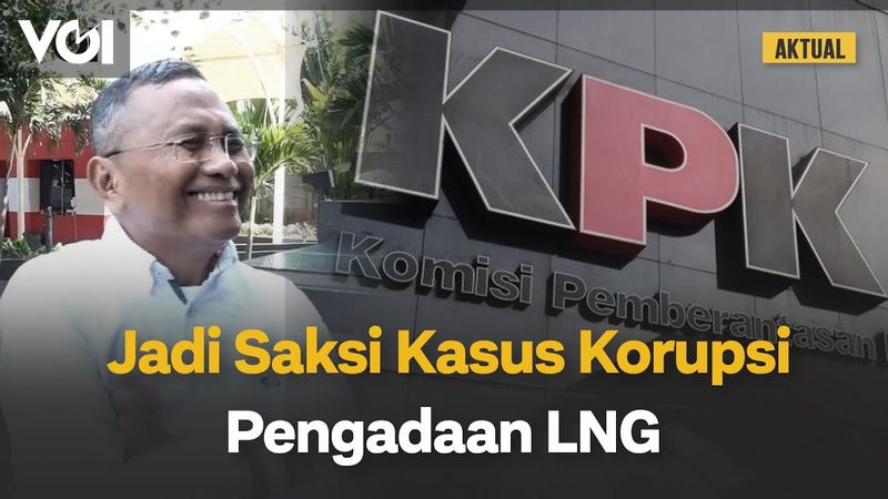 VIDEO: Pertamina LNG Corruption Alleged Case, KPK Examine Dahlan Iskan