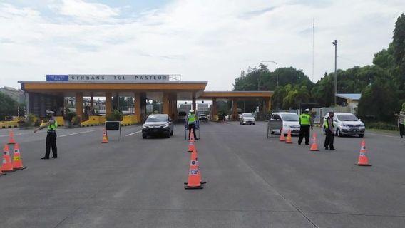 City Government Revokes Rules, Odd-Even 5 Bandung Toll Gates Still Enforced By Police