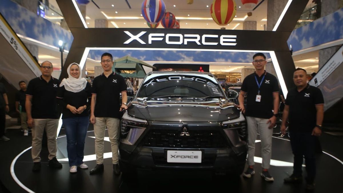 Mitsubishi XForce Officially Present In Bali Through Mitsubishi Motors Auto Show