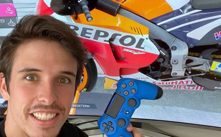 Kemenangan Perdana Alex Marquez di Virtual Race MotoGP