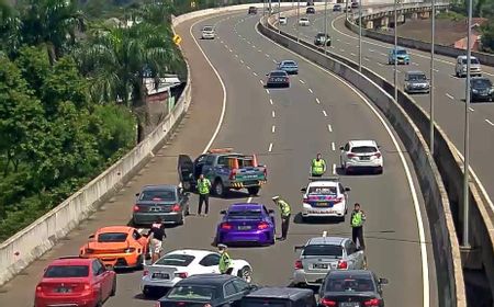 Ketika Konvoi Mobil Mewah di Tol Andara Kooperatif dan Akui Kesalahan Maka Polisi Tidak Menilang