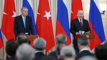 Di Hadapan Presiden Presiden Erdogan, Vladimir Putin Sebut Serangan Balasan Ukraina Gagal