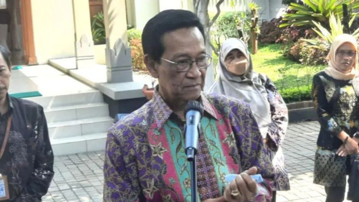 Sri Sultan Hamengku Buwono X: Land Of Village Cash For People's Welfare, Not To Enrich Yourself