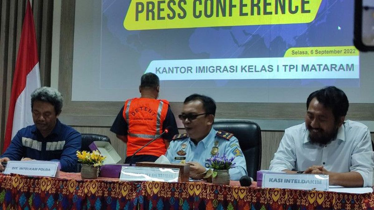 Alasan Istri Dan Pandemi COVID-19, Pria Asal Malaysia Overstay Di Mataram NTB, Ujungnya Ditahan Imigrasi