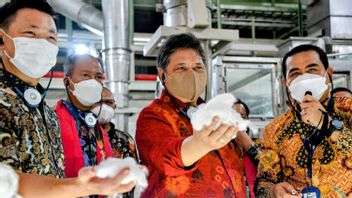 33兆ルピアの新製紙工場がアリランガ大臣調整により正式に着工