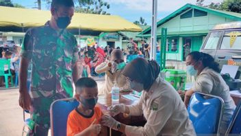 La Cible Vaccinale CONTRE La COVID Pour Les Enfants à Rejang Lebong Atteint 27 053 Personnes, Réparties Dans 15 Sous-districts
