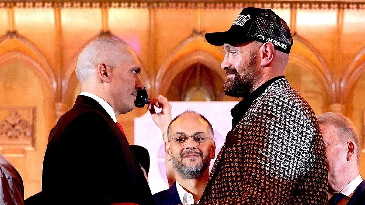 Fury Tak Didampingi sang Ayah dalam Duel Ulang Lawan Usyk