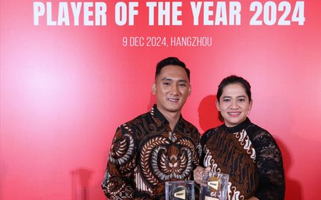 Hikmat/Ratri Sabet Penghargaan Pasangan Terbaik BWF 2024