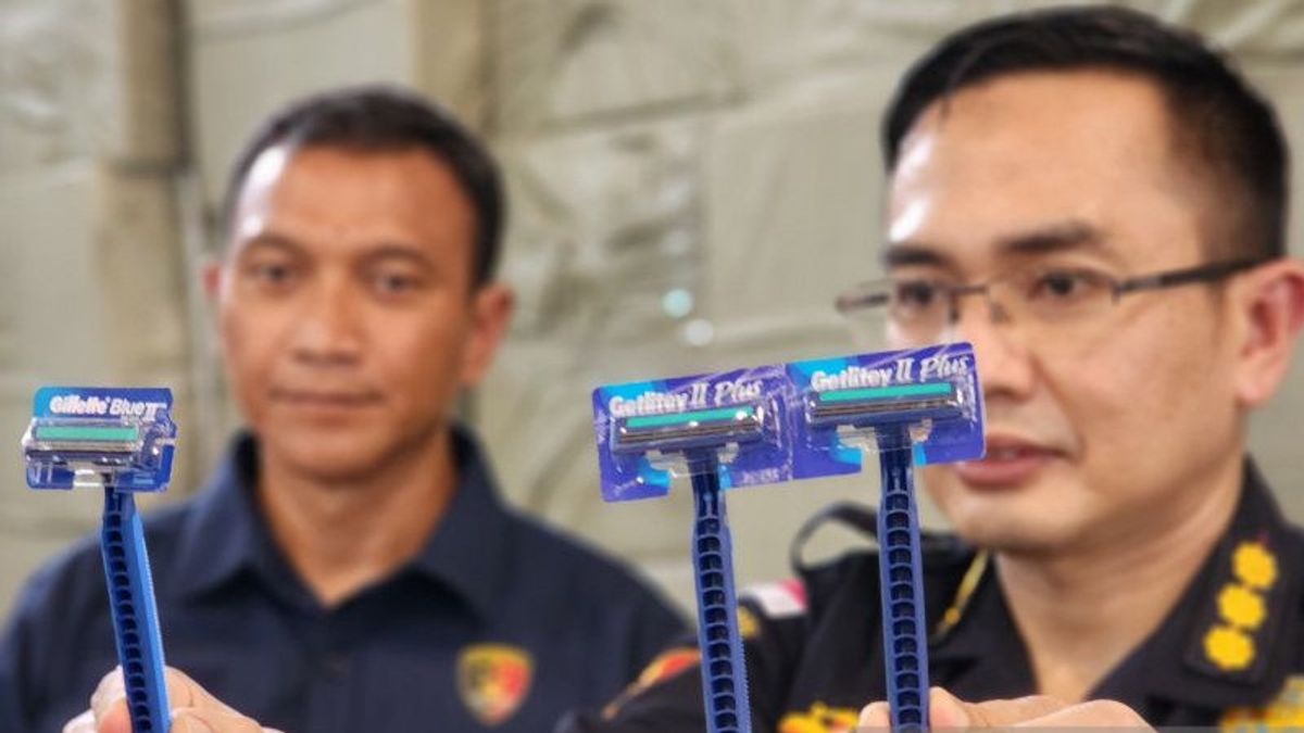 Semarang Customs Thwarts Hundreds of Thousands of Illegal Razors Imported by Chinese Companies