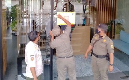 2 Vila Langgar Aturan di Bogor Disegel Satpol PP-DPMPTSP