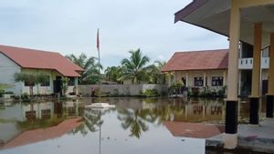 Banjir di Aceh Singkil Belum Surut Total