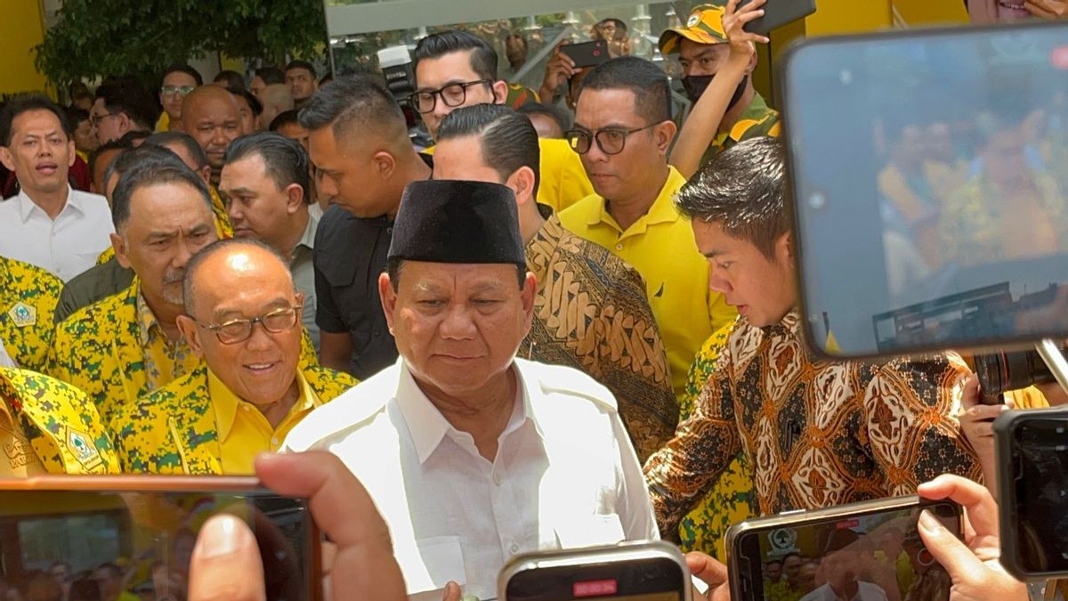 Prabowo Considers Golkar To Leave The Party's Interest After Proposing Gibran To Be A Vice Presidential Candidate