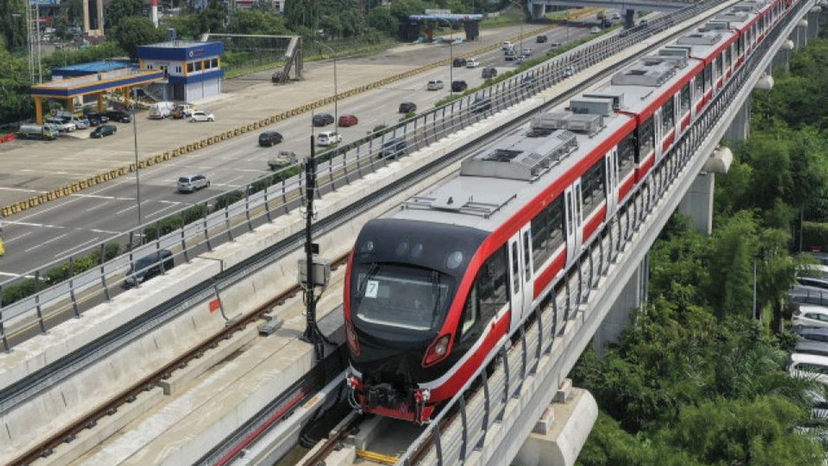 Le tarif de promotion de LRT Jabodebek prolongé jusqu’au 31 mars 2024