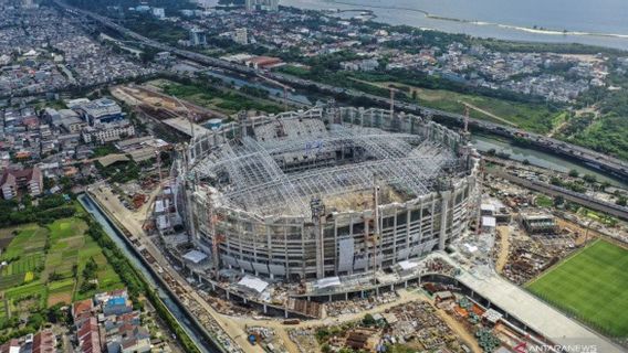 Anies Cible Le Stade JIS Inauguré En Décembre 2021, Gerindra Garantit De Ne Pas Perturber Le Budget COVID-19