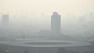 Kualitas Udara Jakarta Pagi Ini Terburuk Kelima di Dunia