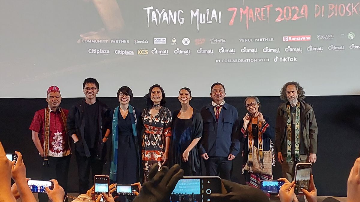 Putri Ayudya raconte l’excitation de l’acte d’affaire et l’effet CGI dans le film tikong
