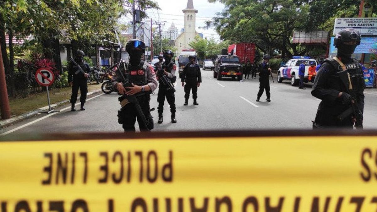 Deux Femmes Soupçonnées D’avoir Donné Le Code De L’attentat Suicide à Makassar, Police: Nous Sommes Sous Couverture