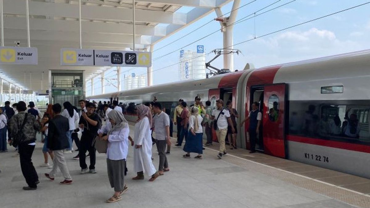 KCIC Tambah Jadwal Kereta Cepat Whoosh, Kini Jadi 48 Perjalanan per Hari