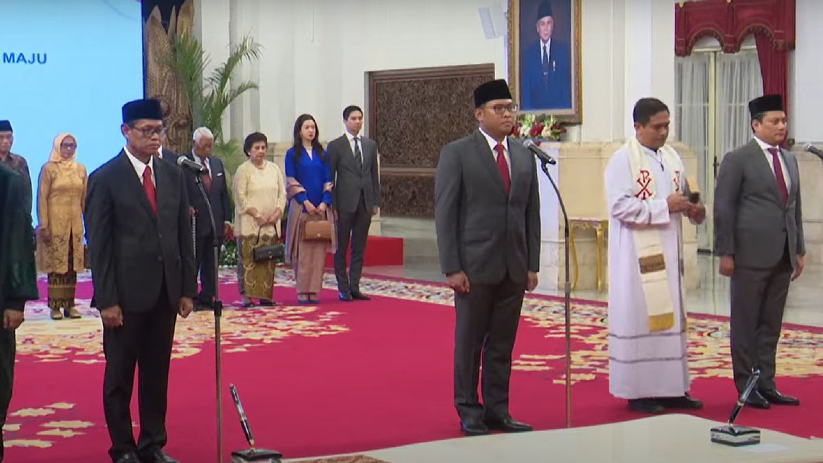 Jokowi Lantik Aspri et le neveu de Prabowo deviendront vice-ministre