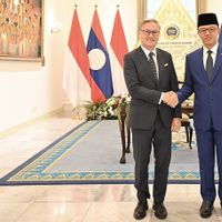 Menlu Sugiono Sebut Peringatan 70 Tahun Hubungan Diplomatik RI-Laos Momentum untuk Memperkuat Kemitraan