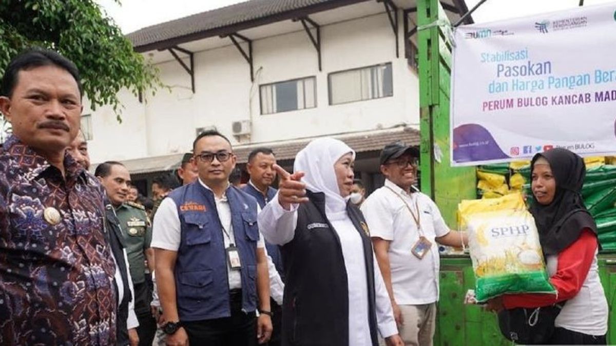 Gubernur Khofifah Berharap Pasar Murah Dapat Stabilkan Harga Pangan