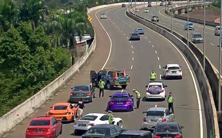 Konvoi Mobil Mewah Demi Konten yang Biikin Macet Tol Andara, Ditindak Tapi Tak Ditilang