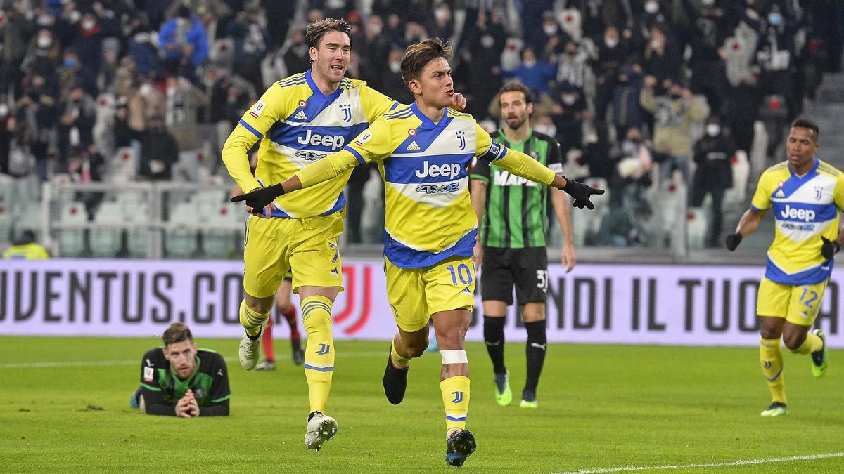 Defeating Sassuolo 2-1, Juventus Challenge Fiorentina In Coppa Italia Semifinals