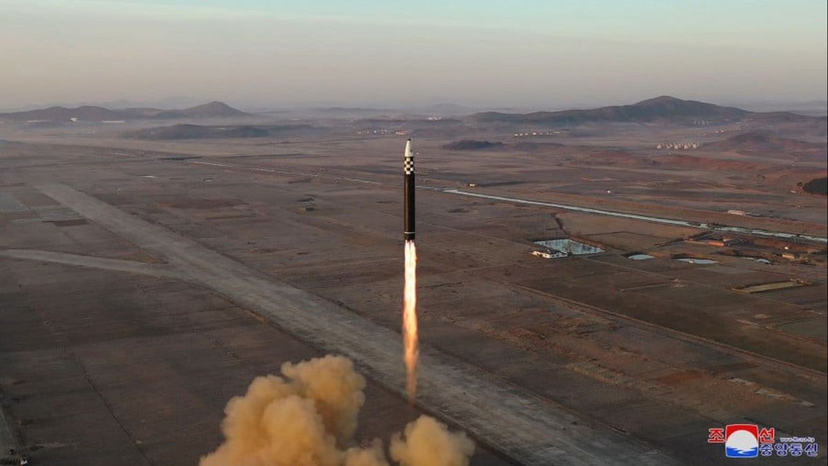 北朝鮮、新型大陸間弾道ミサイル金正恩の実験を確認:対核攻撃能力を強化