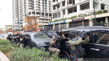 Peluru Bersahut-sahutan di Distrik 1 Meikarta, 509 Personel Brimob Lengkap dengan Senpi Laras Panjang Diterjunkan, Ada Apa?