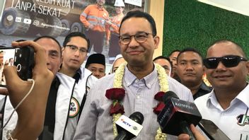 Sur la rue rusquée à Lampung, donc le président Anies promet de construire la rue Nontol