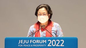 Megawati Serukan Hentikan Perang di Jeju Forum