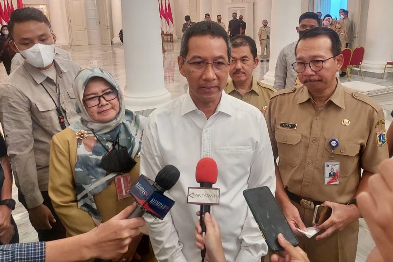 ジョコウィのジャカルタ沿岸堤防についての解散、PJ知事ヘルは彼のスタッフを集める