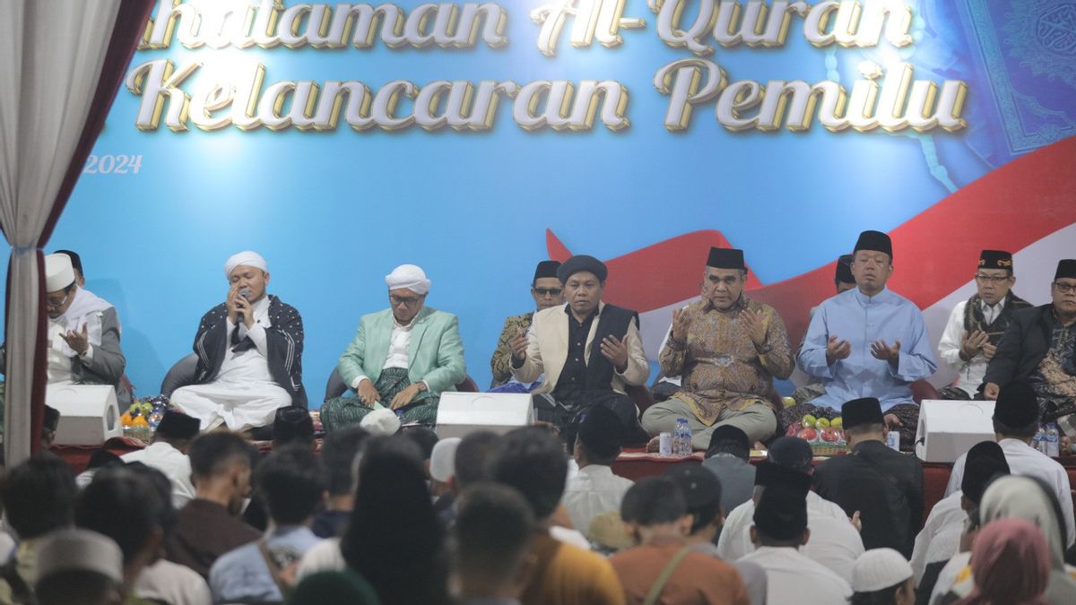 La nuit du Conflit, la scène du crime de Prabowo-Gibran Prières conjointes pour une élection fluide