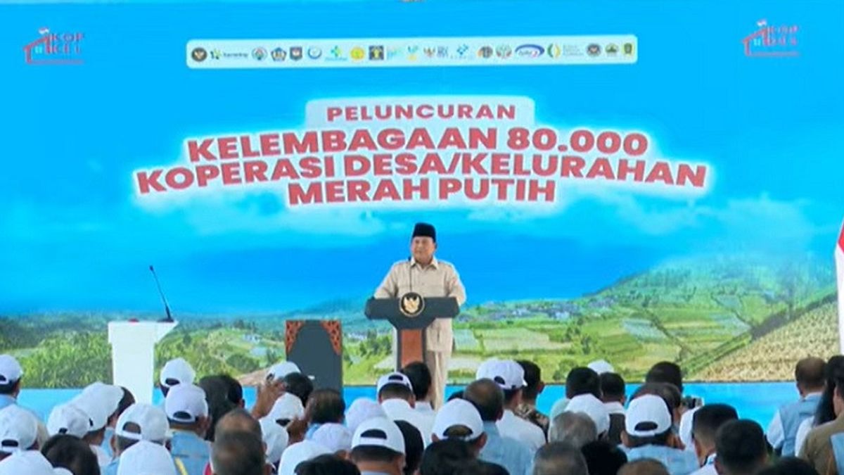Prabowo Resmi Luncurkan 80.000 Kopdes Merah Putih