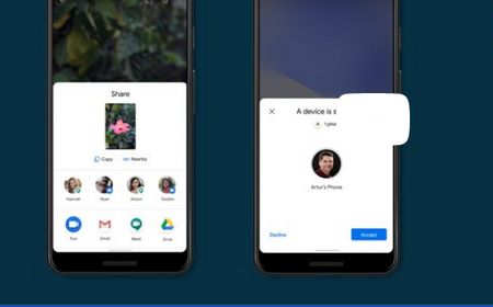 Android Punya Fitur Nearby Share, Begini Cara Pakainya