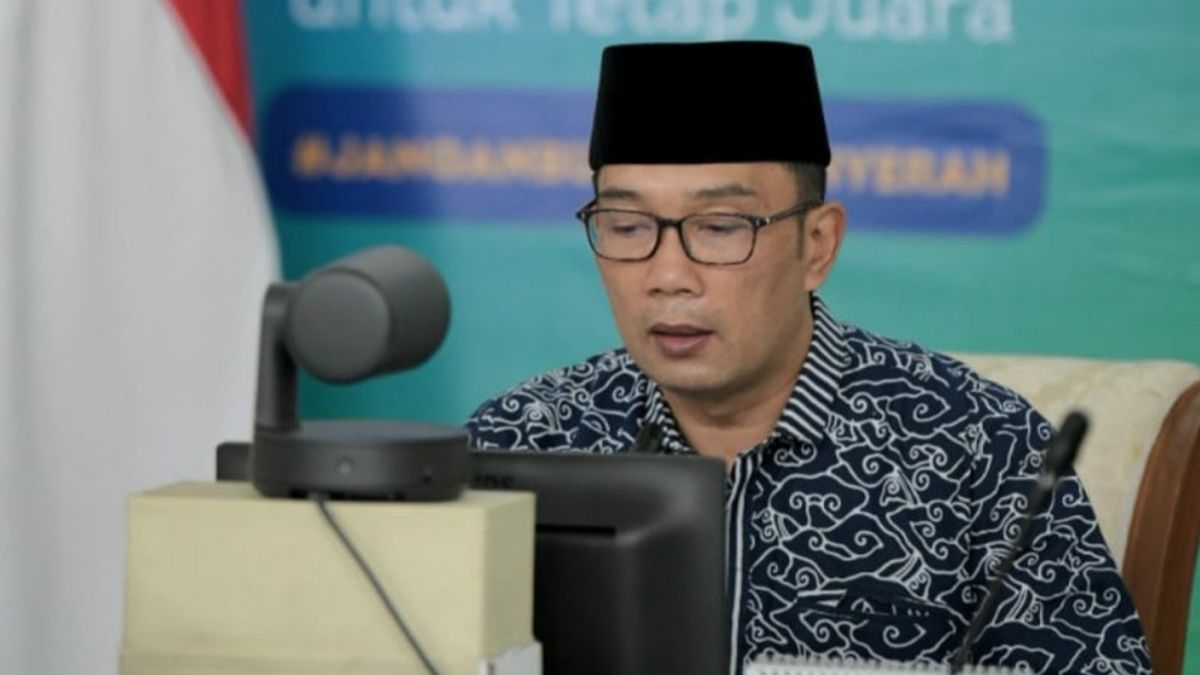Ridwan Kamil Says West Java Provincial Government Will Help Education For Orphans Affected By The Pandemic To High School / Vocational High School